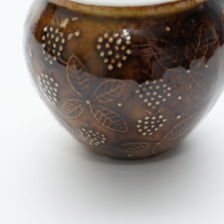 Arabia / Chymos｜candy pot｜brown