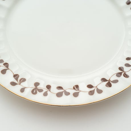 Arabia｜Vanamo｜plate φ17.5cm｜brown