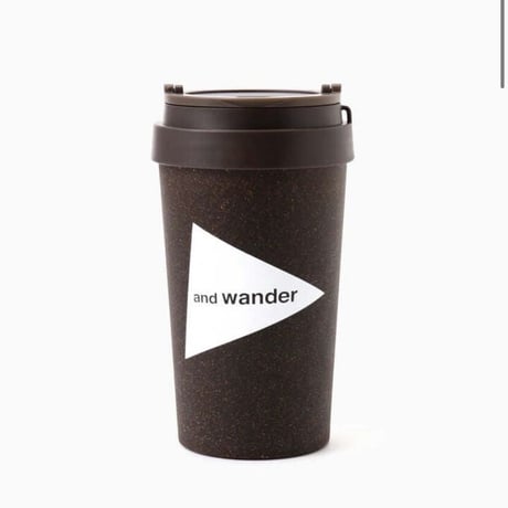 and wander アンドワンダー　coffee tumbler　コーヒータンブラー
