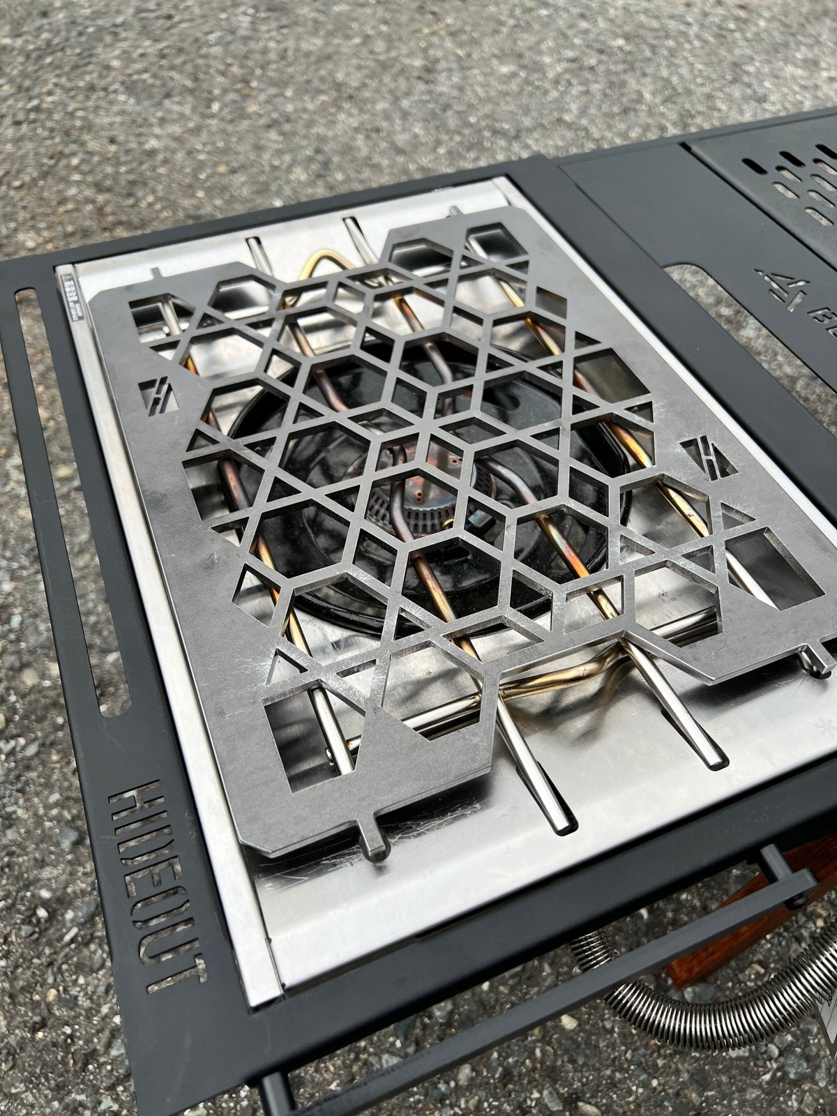 HIDEOUTCRAFT ハイドアウトクラフト スノーヘキサ五徳-スノーピーク