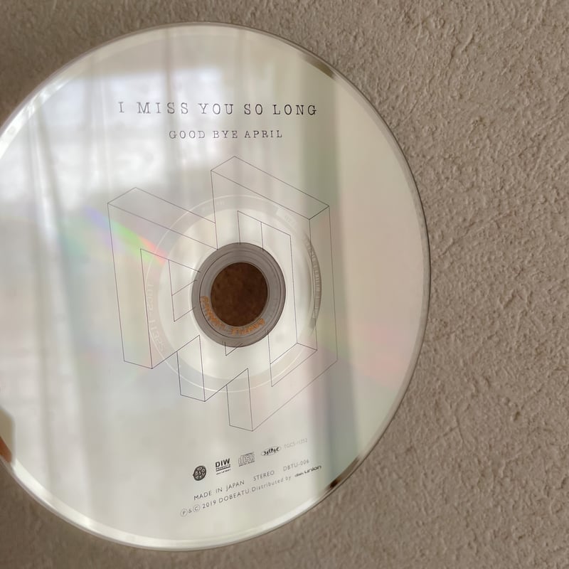 CD] GOOD BYE APRIL / I MISS YOU SO LONG | DOBE