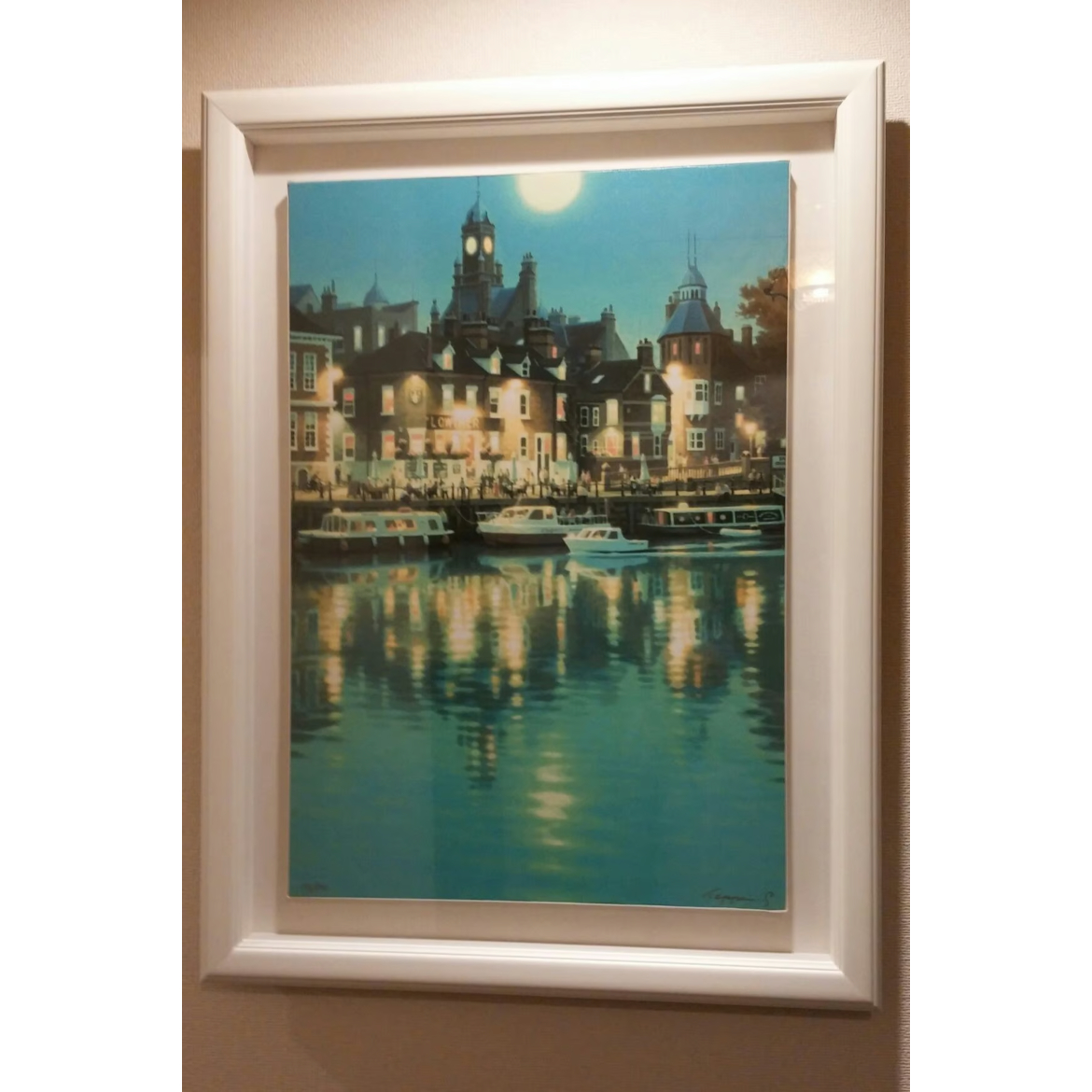 笹倉鉄平「ウーズ河畔」 | 元町コンフォート・ギャラリー（笹倉鉄平