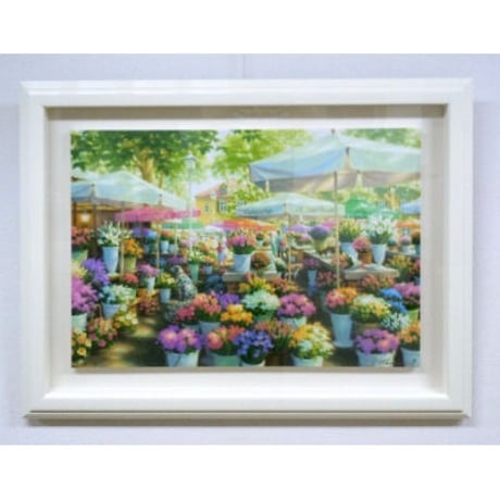 笹倉鉄平「スプリトの花市」～Flower Market in Split～