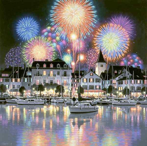 笹倉鉄平『夜空の花束』 | 元町コンフォート・ギャラリー（笹倉