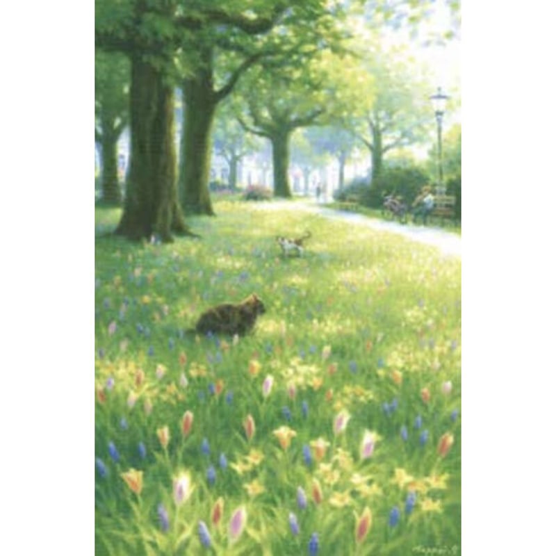 笹倉鉄平「春・こもれび揺れる」 | 元町コンフォート・ギャラリー