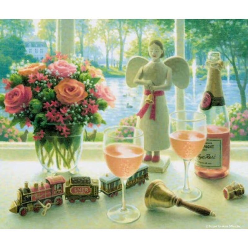 笹倉鉄平「薔薇色に思いをこめて」～La Vie en Rose | 元町