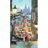 笹倉鉄平「スケート遊び」 | 元町コンフォート・ギャラリー（笹倉鉄平