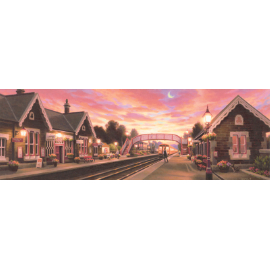 【【笹倉鉄平】】 笹倉鉄平『セトル鉄道駅』 | 元町コンフォート・ギャラリー（笹倉鉄平