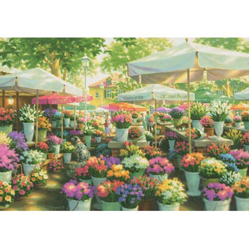 笹倉鉄平「スプリトの花市」～Flower Market in Split～ | 元町