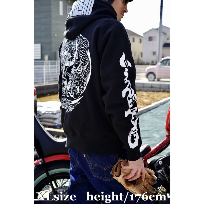 三つ巴 龍】-black- | Ground Werx Productz