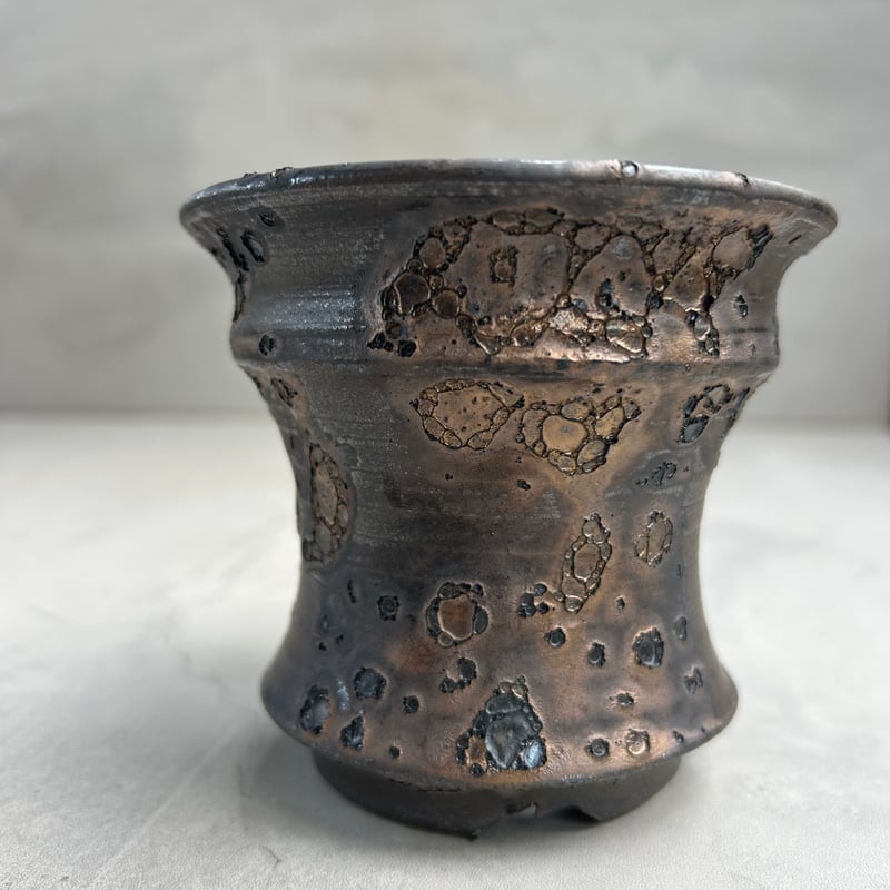 銀河鉢全面クレーター(S) 【陶芸家 横山雄一】益子焼 | GOOD DAYS