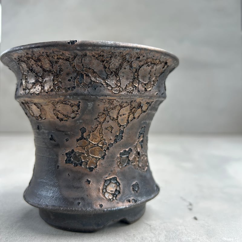 銀河鉢全面クレーター(S) 【陶芸家 横山雄一】益子焼 | GOOD DAYS