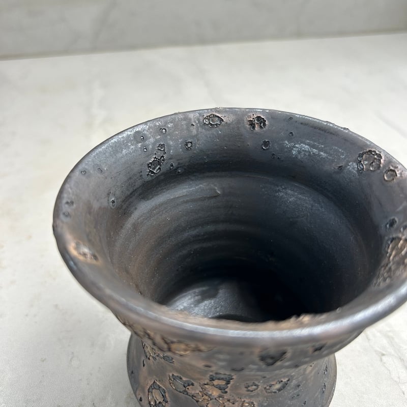 銀河鉢全面クレーター(S) 【陶芸家 横山雄一】益子焼 | GOOD DAYS