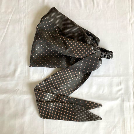 サテン / arrange ribbon turban / short type