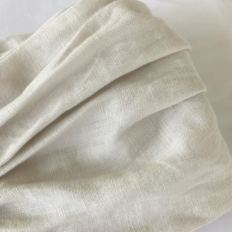 【完売】リネン　ブランド生地　/ 3way ターバン　/ 日々のターバン