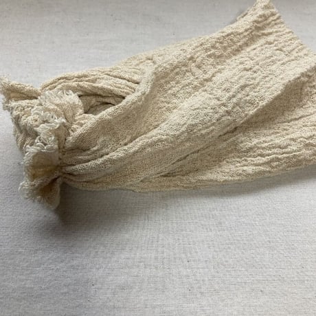 【完売】3way くしゅくしゅ turban  /  linen Gaze