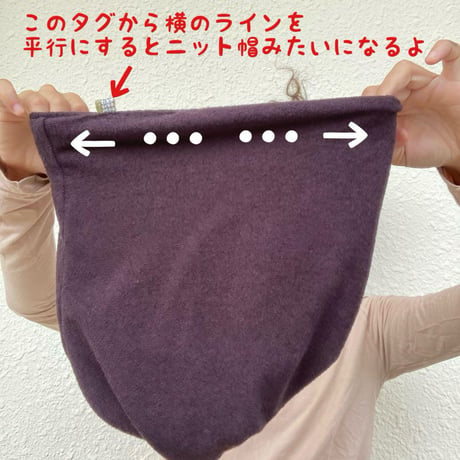 【完売】4way どんぐりターバン　/  dark brown