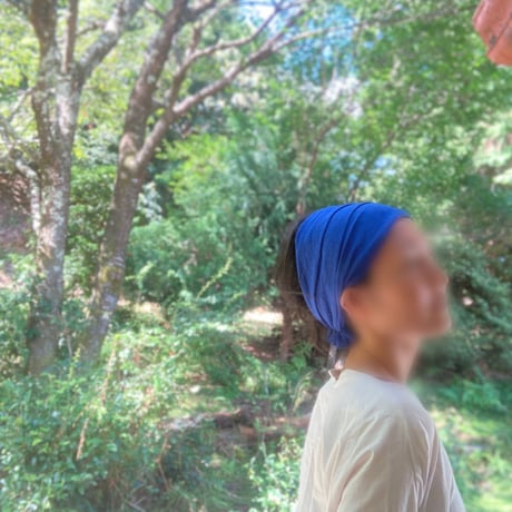 3way  くしゅくしゅ turban / 日本製　organic stretch linen