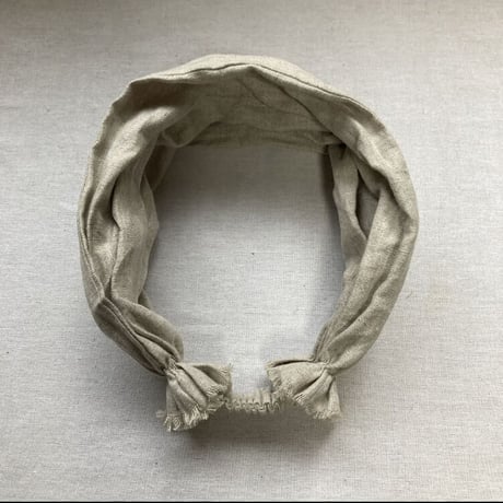 3way くしゅくしゅ turban / 日本製 organic linen