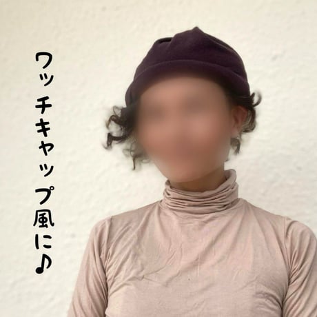 【完売】4way どんぐりターバン　/  dark brown