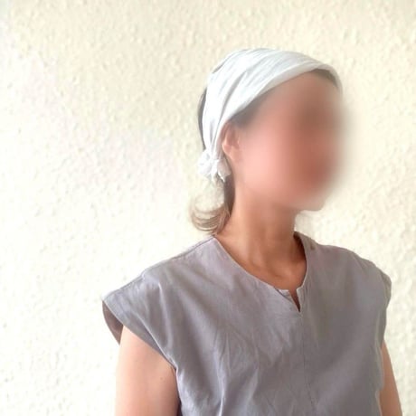 【完売】リネン　ブランド生地　/ 3way くしゅくしゅturban