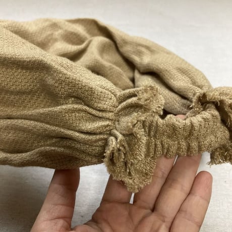 3way くしゅくしゅ turban / 尾州織物 アパレルブランド 麻