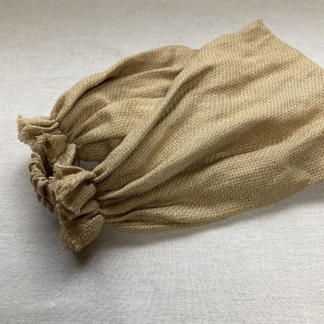3way くしゅくしゅ turban / 尾州織物 アパレルブランド 麻