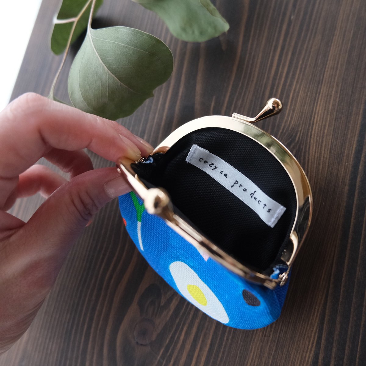 がま口ポーチ / Subikiawa.（おべんとう） | リスノ雑貨店