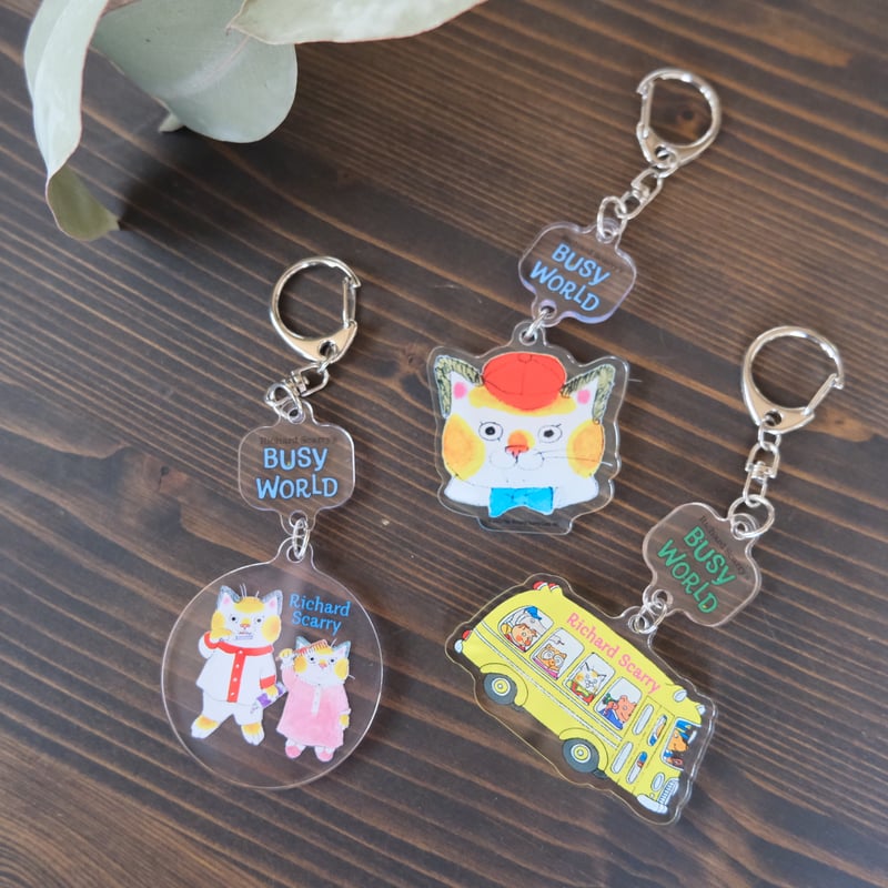 アクリルキーホルダー（リチャード・スキャリー） | リスノ雑貨店