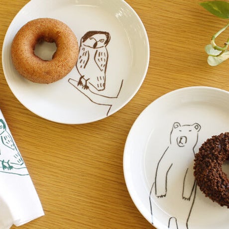 樋口たつの × krone（クローネ） 17cmプレート