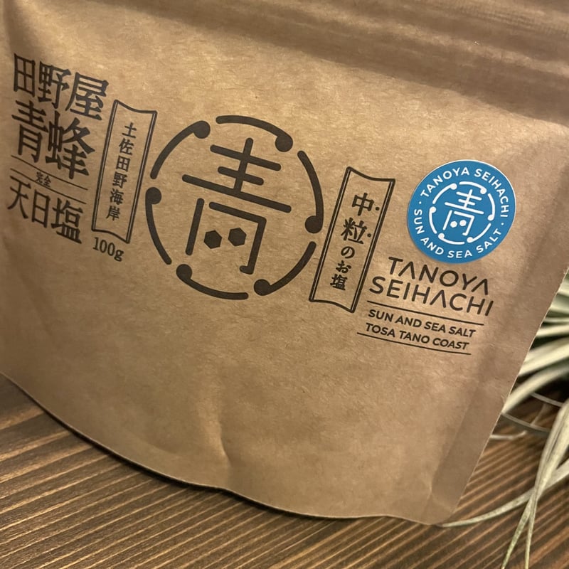 田野屋青蜂-完全天日塩100g | リスノ雑貨店