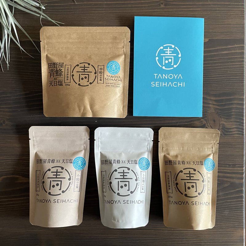 田野屋青蜂-完全天日塩100g | リスノ雑貨店