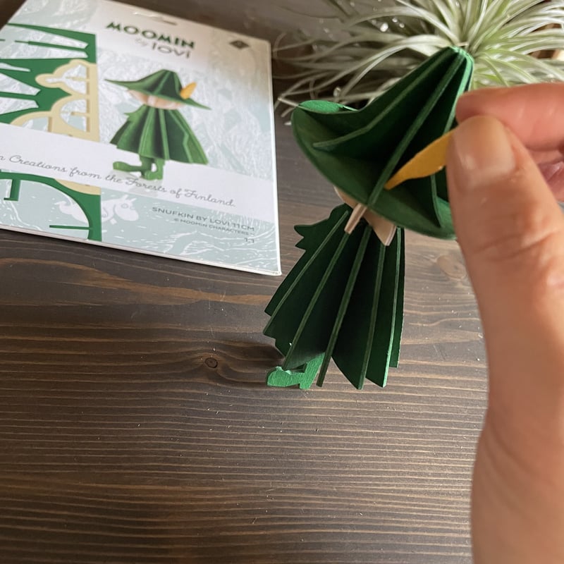 Loviロヴィ木製オブジェ・ムーミンファミリー / スナフキン | リスノ雑貨店