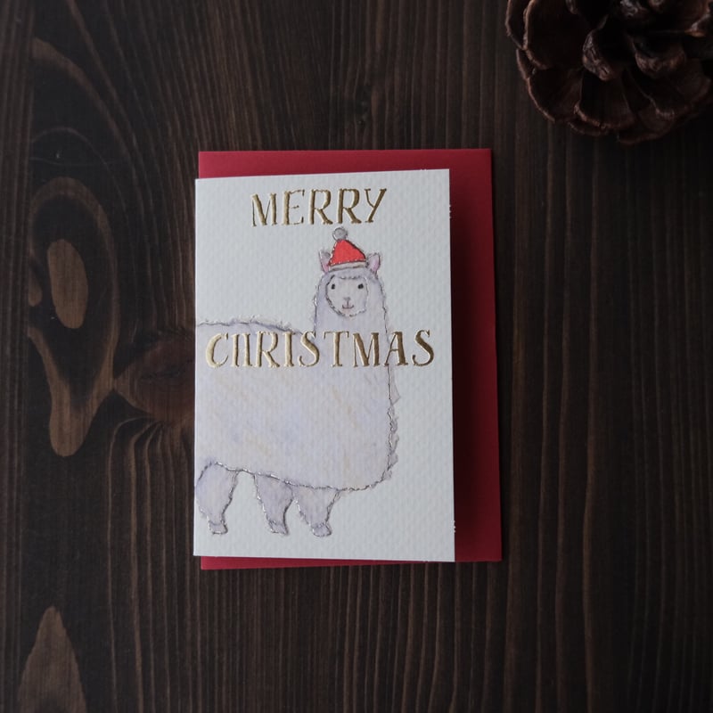 米津祐介 / ミニクリスマスカード(封筒付) | リスノ雑貨店