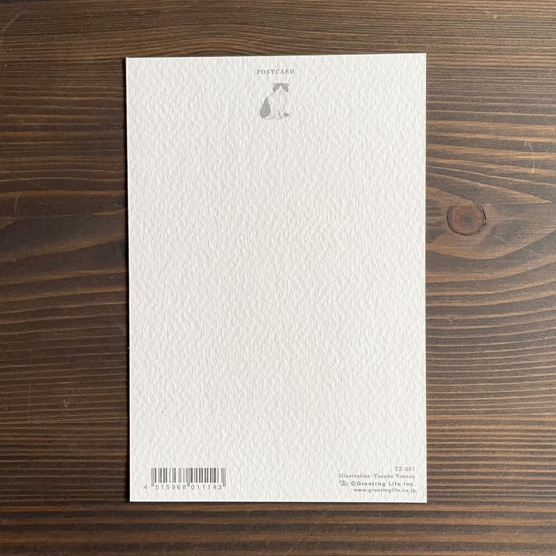 米津祐介 ポストカード/ スコティッシュフォールド | リスノ雑貨店