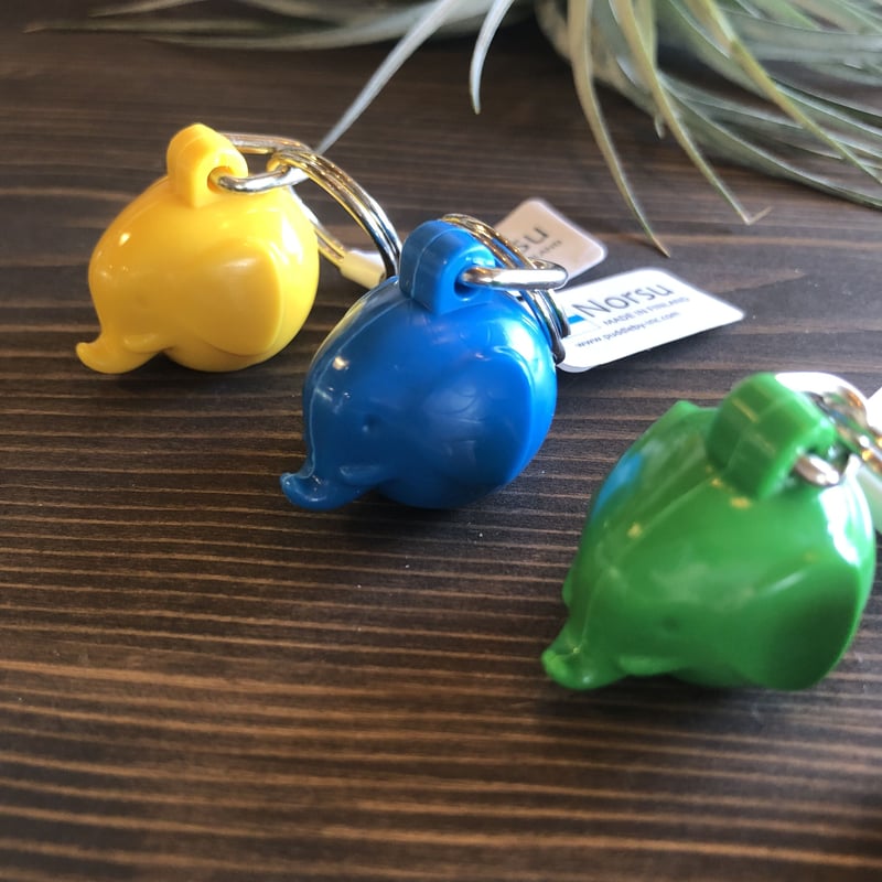 エレファントキーホルダー（全9色） | リスノ雑貨店