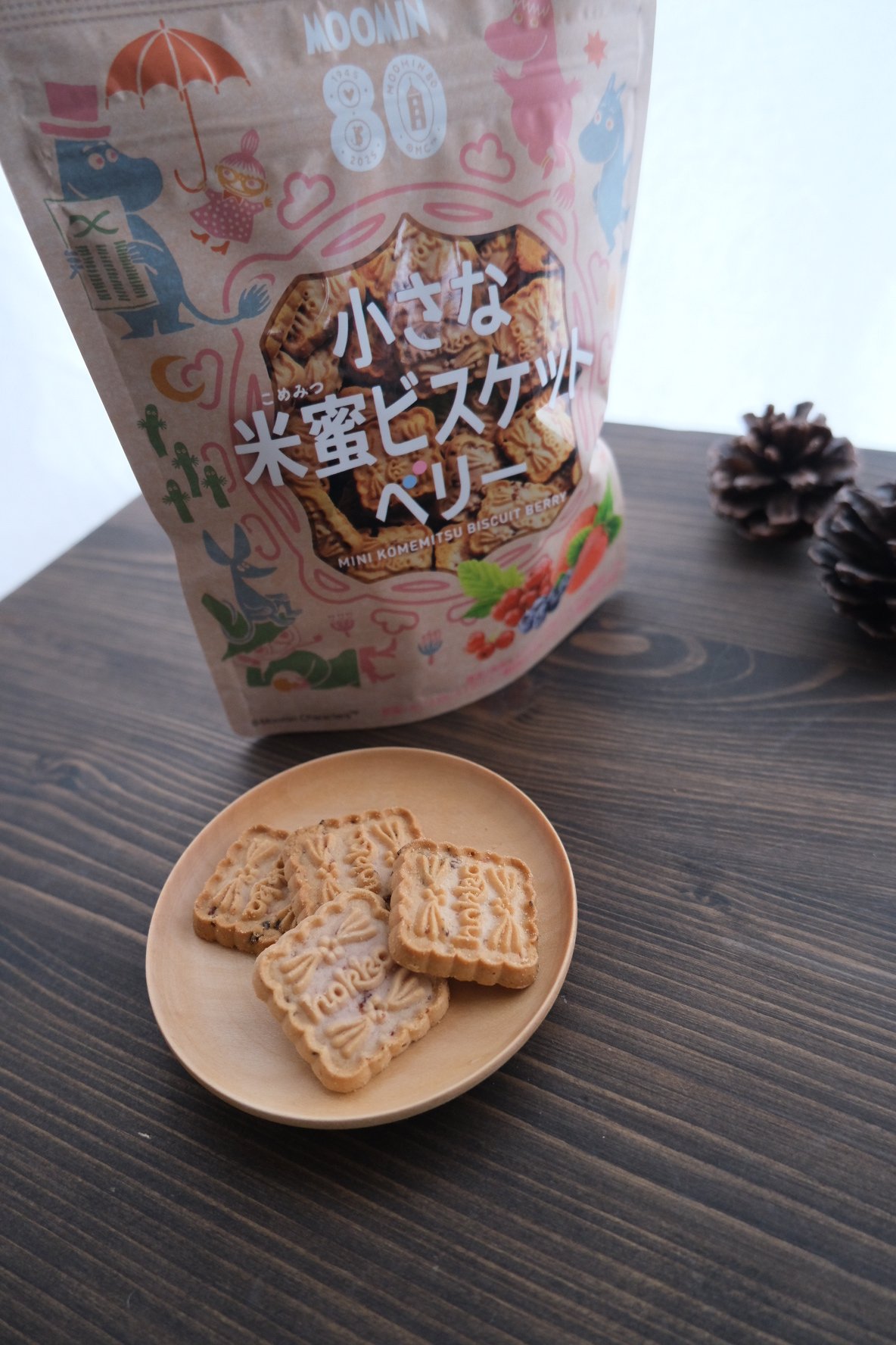 数量/期間限定】hokka / 小さな米蜜MOOMINビスケットベリー | リスノ雑貨店
