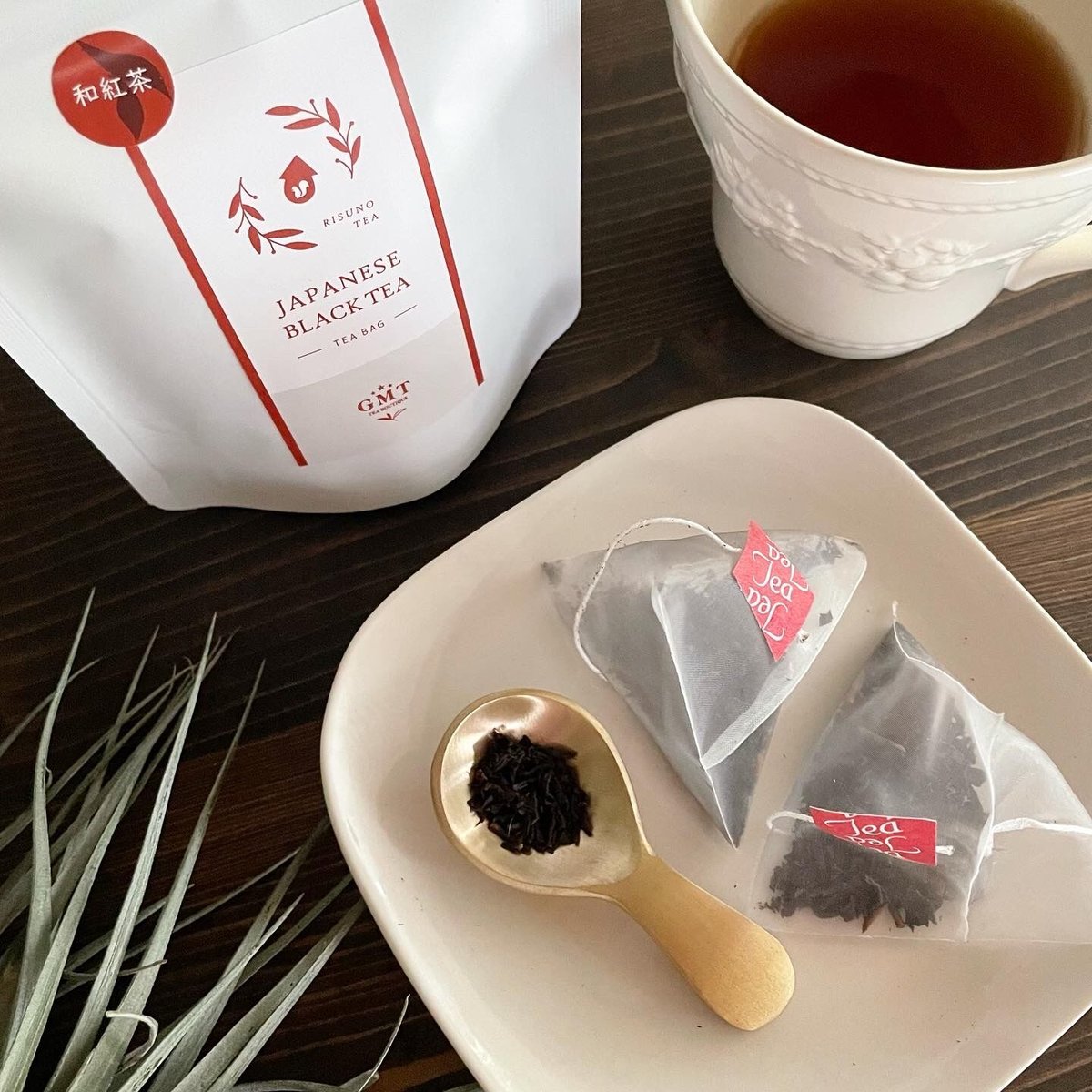RISUNO TEA - 和紅茶/べにふうき（5TEA BAGS） | リスノ雑貨店