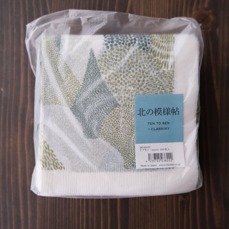 ten to sen 北の模様帖 ナプキン | リスノ雑貨店