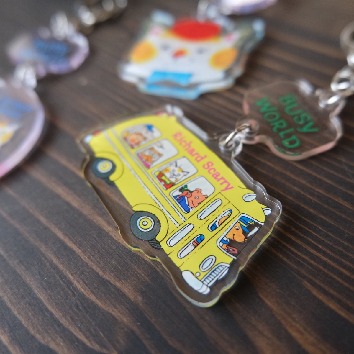 アクリルキーホルダー（リチャード・スキャリー） | リスノ雑貨店