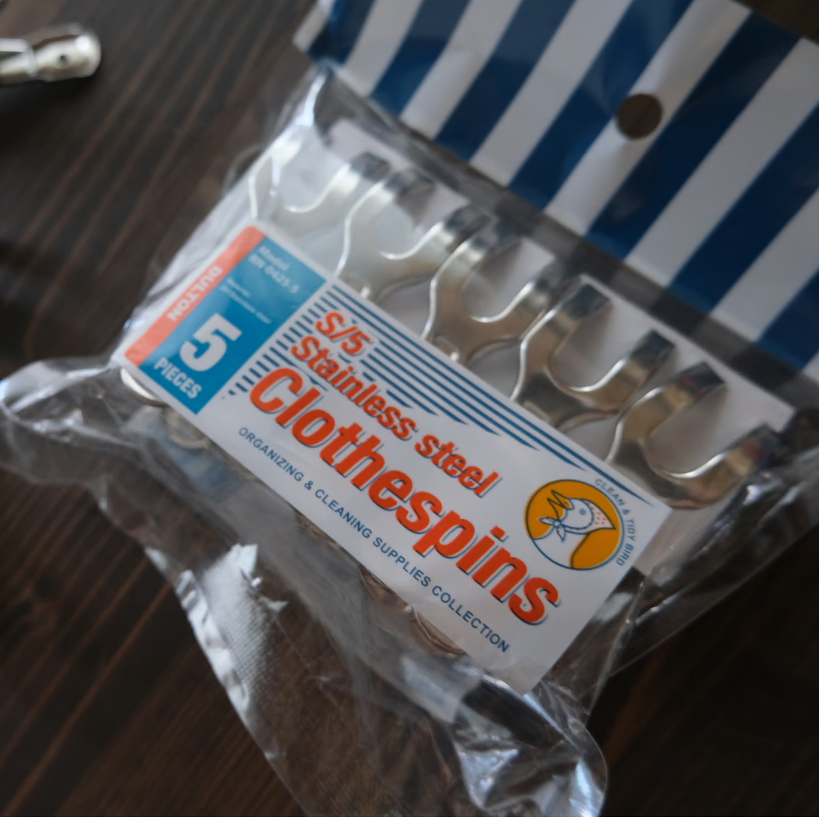 STAINLESS STEEL CLOTHESPIN / 洗濯バサミ(5pcs・10pcs)