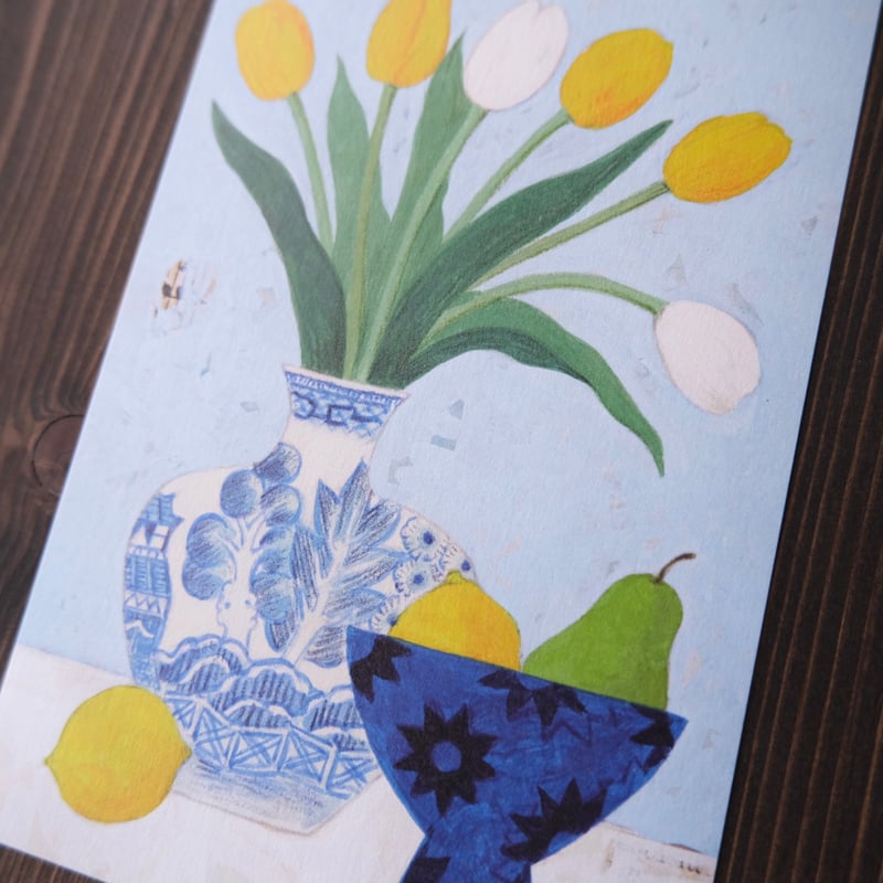 マツモトヨーコ-ポストカード / チューリップ | リスノ雑貨店