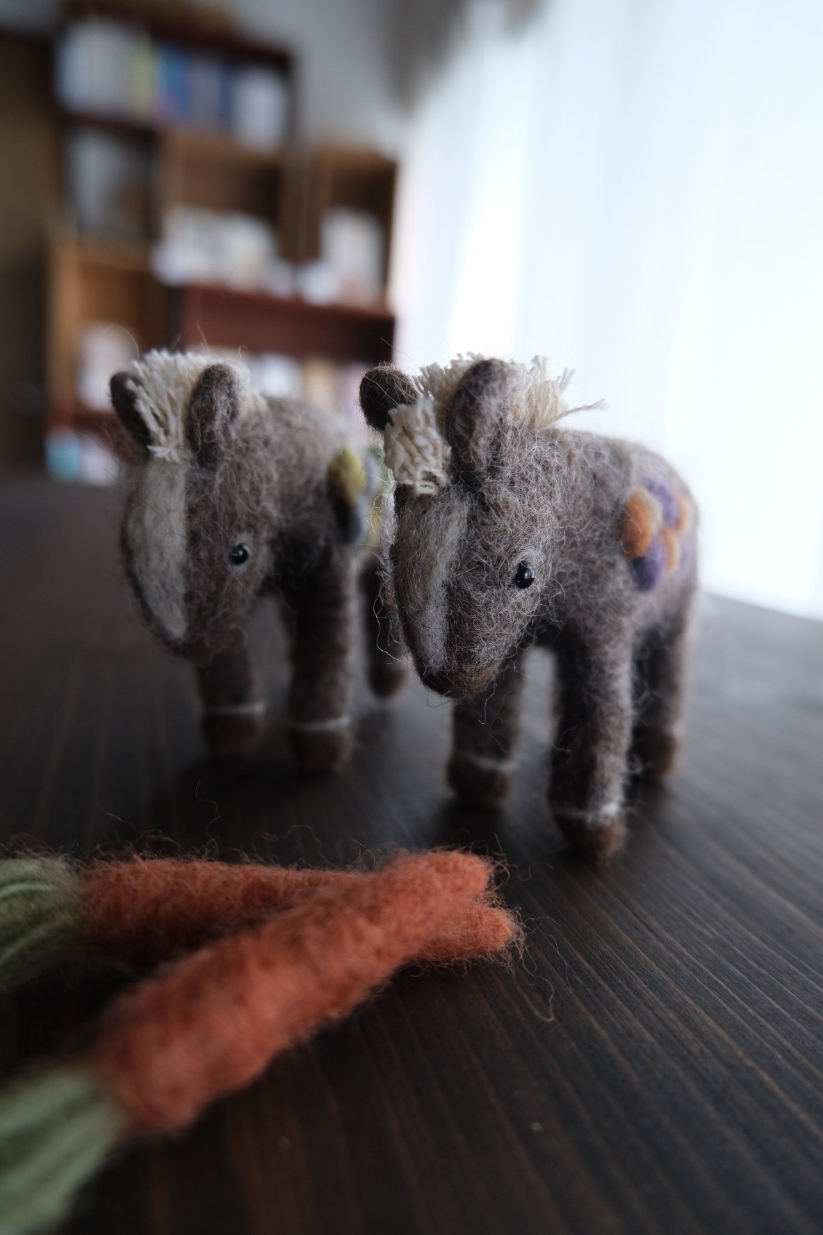 羊毛フェルト・干支のお馬さん / nijiiro | リスノ雑貨店