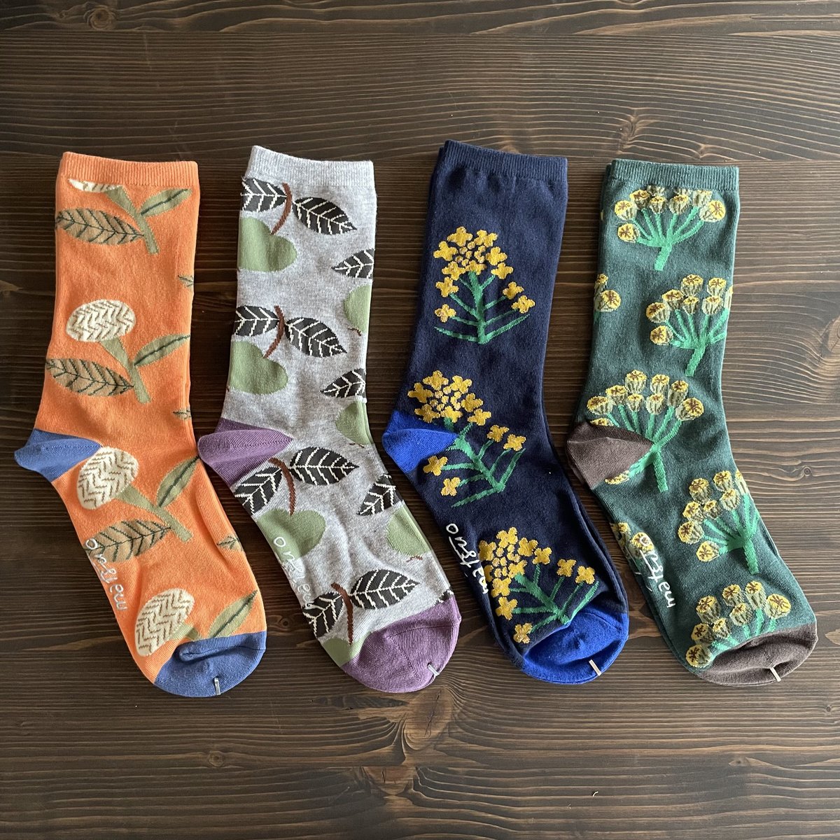 松尾ミユキ靴下-Socks Plants | リスノ雑貨店