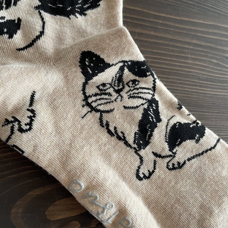 新品　松尾ミユキ　good morning socks 猫　Mike　ねこ　ネコ 新品松尾ミユキgood morning socks 猫Mikeねこネコ
