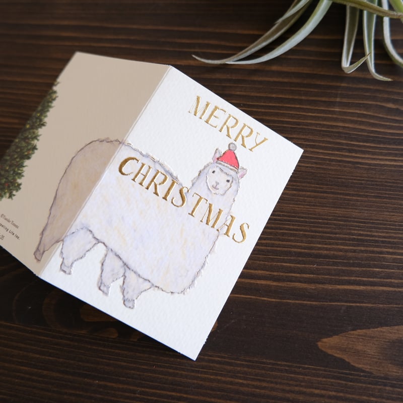 米津祐介 / ミニクリスマスカード(封筒付) | リスノ雑貨店