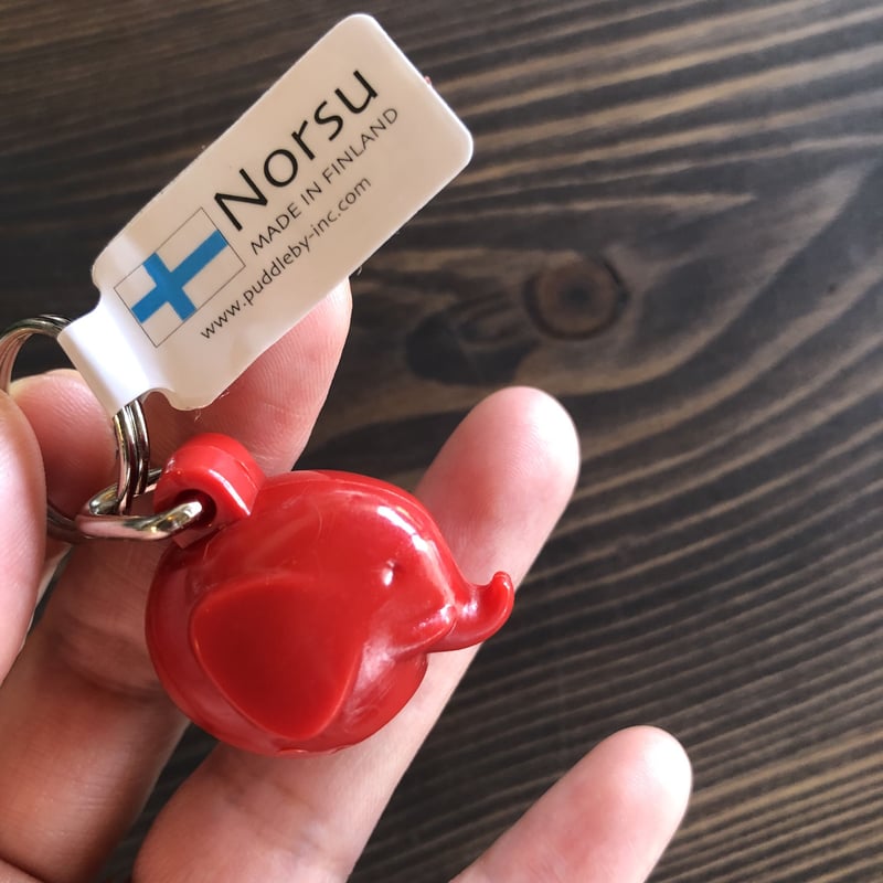 エレファントキーホルダー（全9色） | リスノ雑貨店