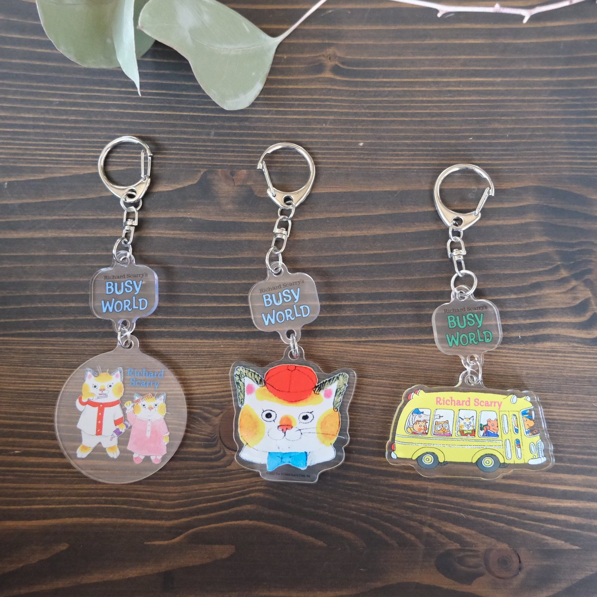 アクリルキーホルダー（リチャード・スキャリー） | リスノ雑貨店