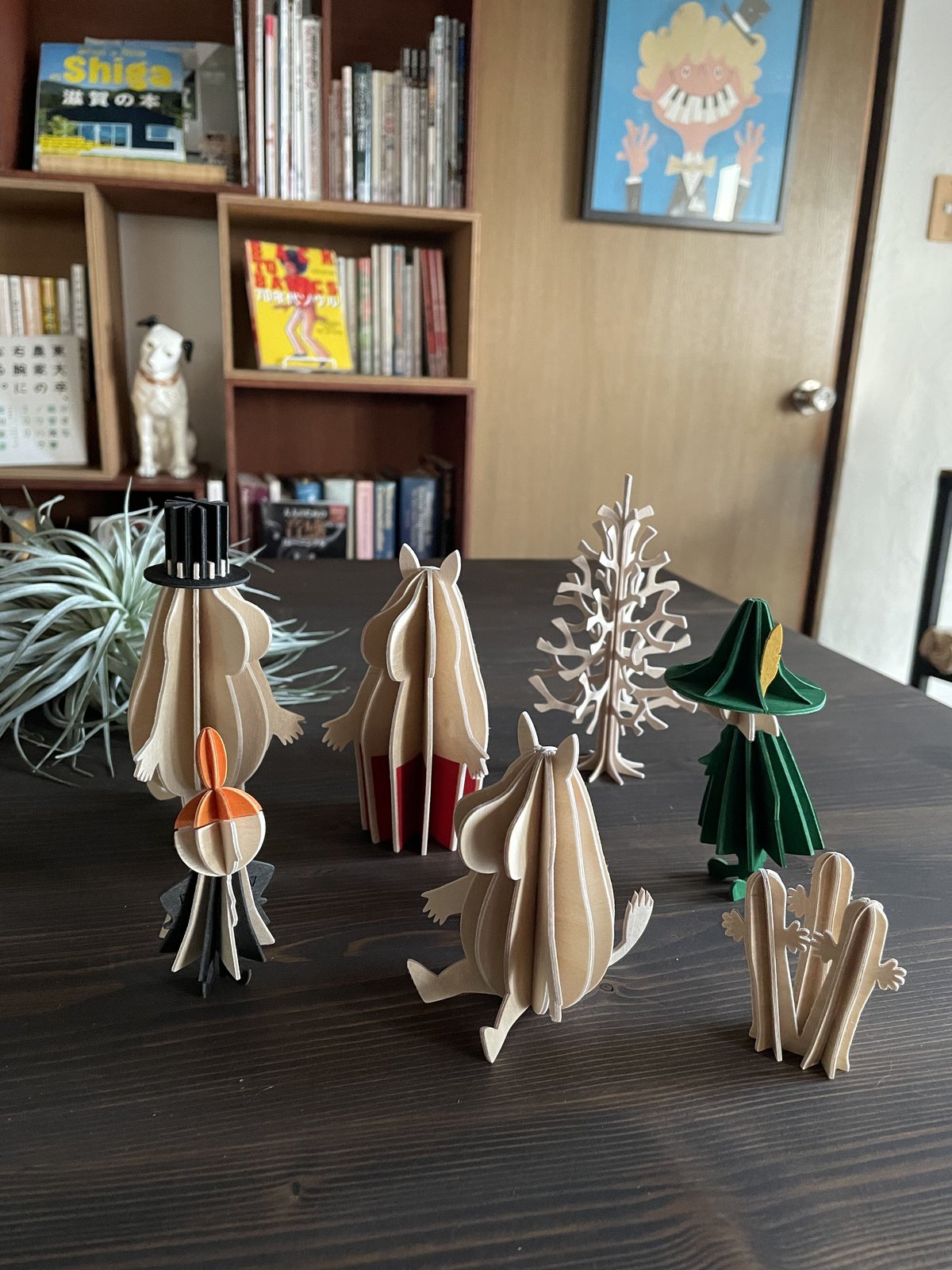 Loviロヴィ木製オブジェ・ムーミンファミリー / スナフキン | リスノ雑貨店