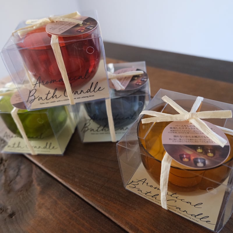 アロマティカルバスキャンドル | リスノ雑貨店